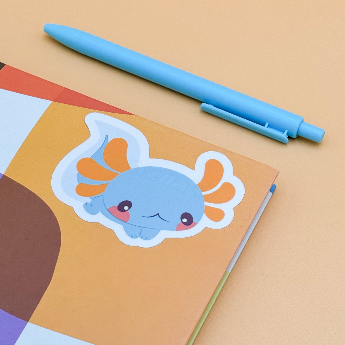 Axolotl of Love Vinyl Set (6-Pack) – Cute and Fun Axolotl Stickers