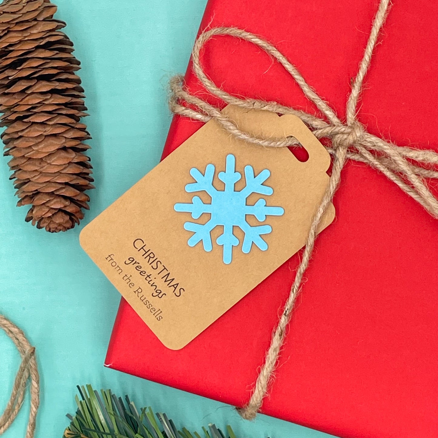 Magical Christmas 3D Gift Tags (Set of 15 Holiday Tags)