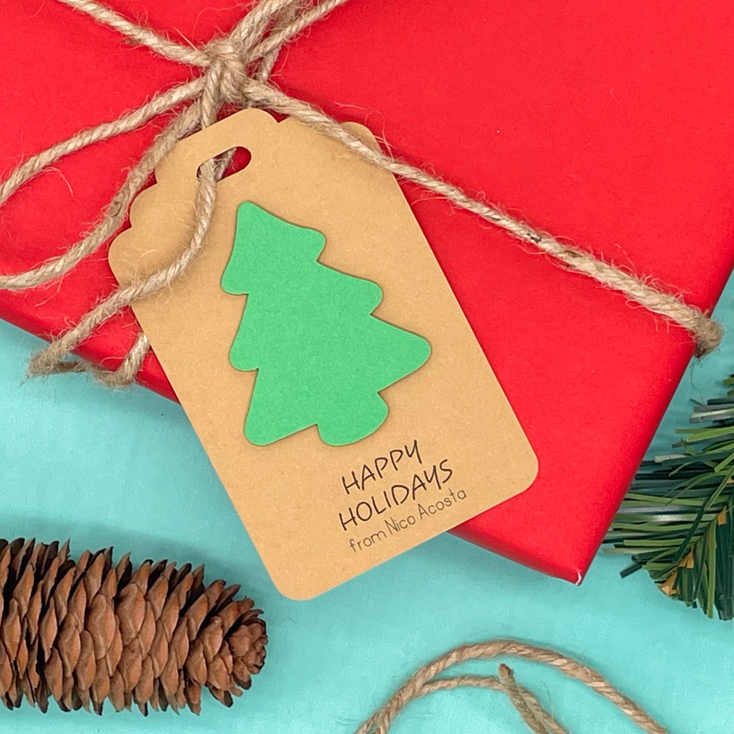 Magical Christmas 3D Gift Tags (Set of 15 Holiday Tags)