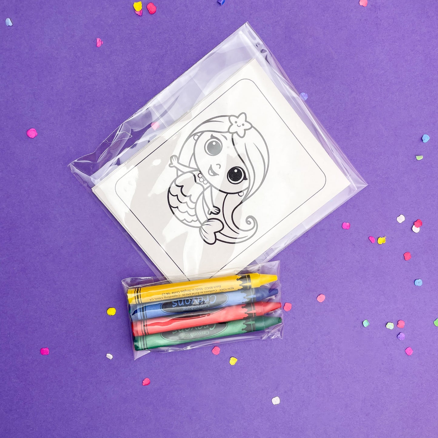 Mermaid Magic Birthday Party Bundle (Set of 12 Ocean-Themed Tags)