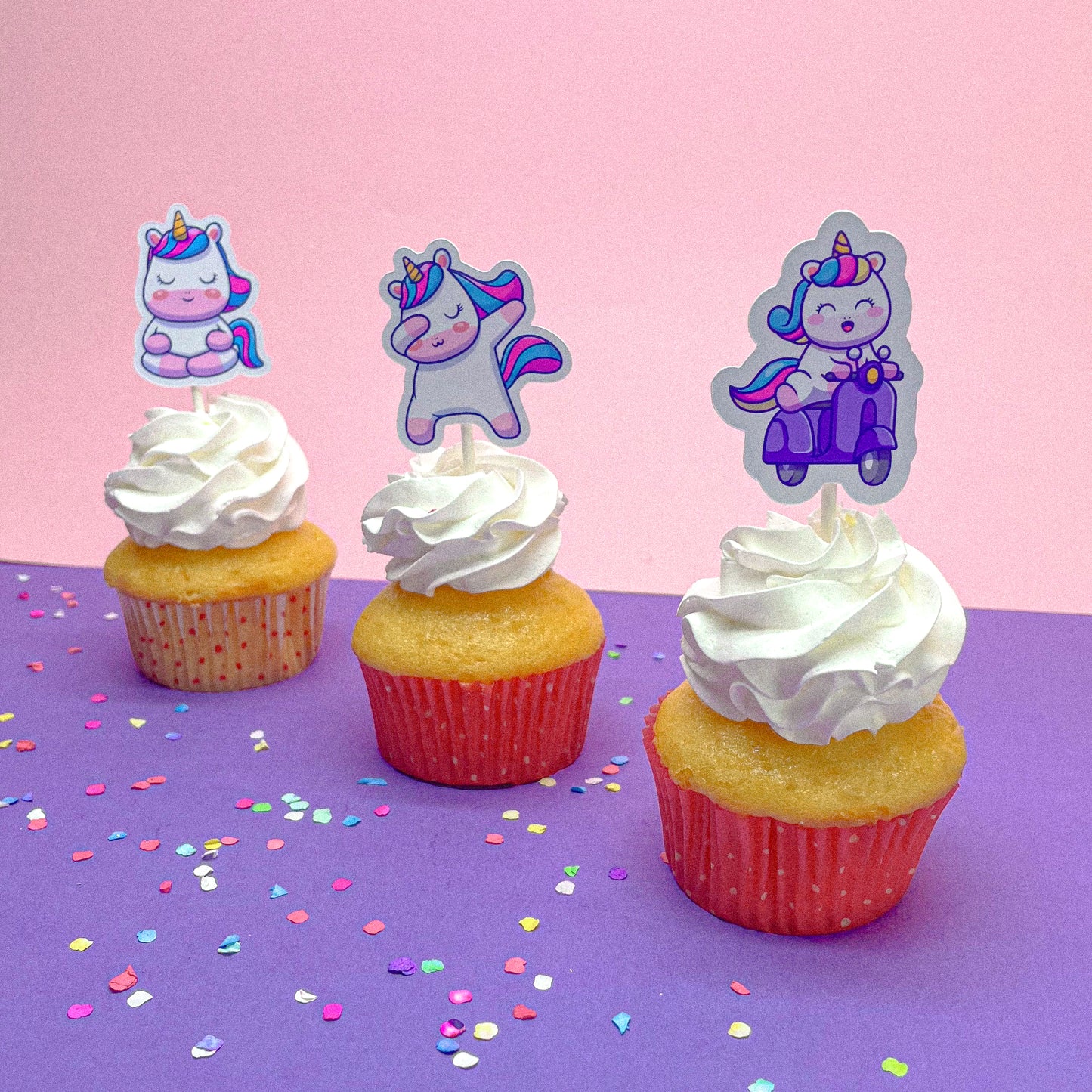 Sassy Sparkle Unicorn Birthday Party Bundle (Set of 12 Unicorn Tags)