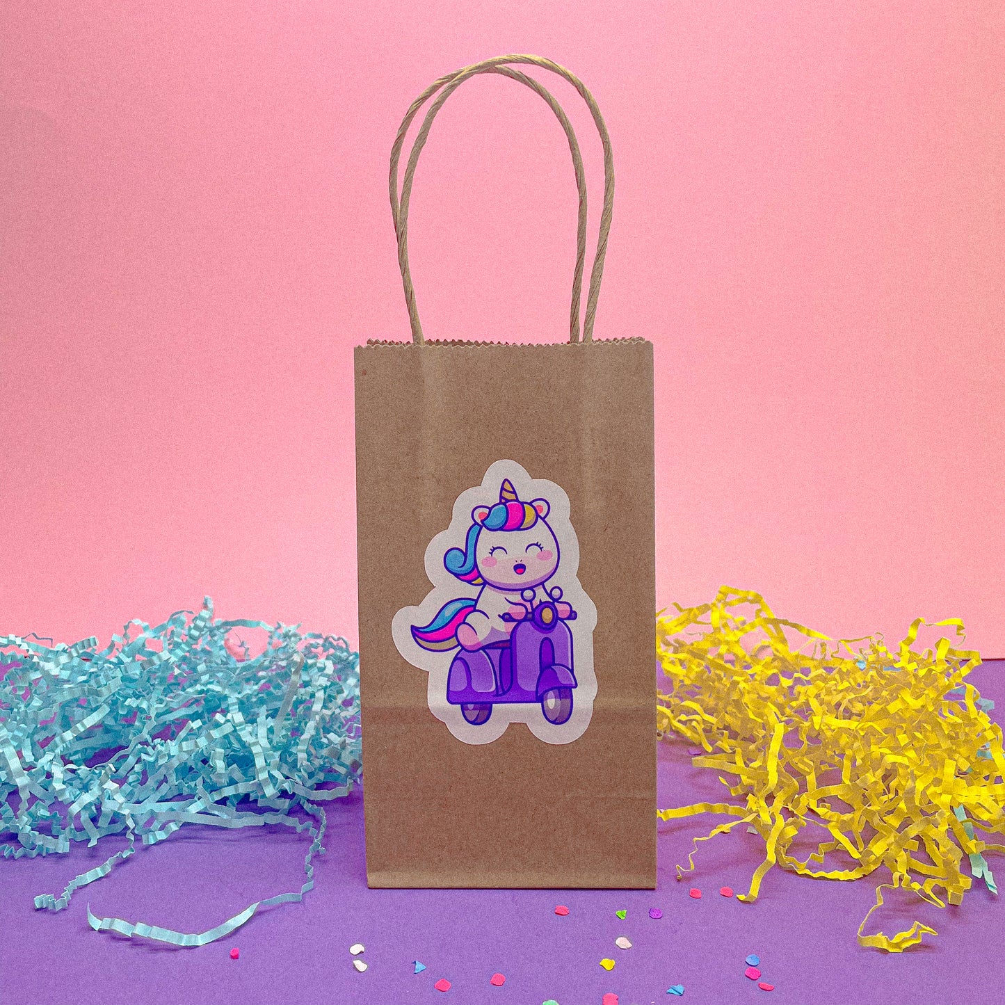 Sassy Sparkle Unicorn Birthday Party Bundle (Set of 12 Unicorn Tags)