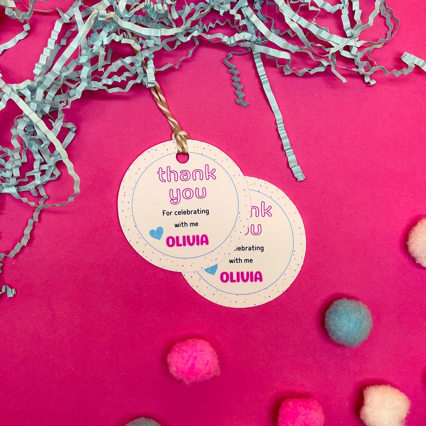 Sassy Sparkle Unicorn Birthday Party Bundle (Set of 12 Unicorn Tags)
