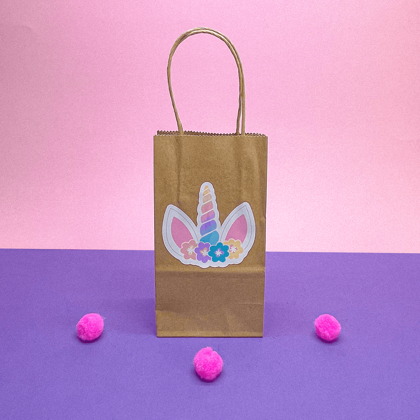 Sweet Unicorn Favor Bags (Set of 12 Cute Unicorn Bags)
