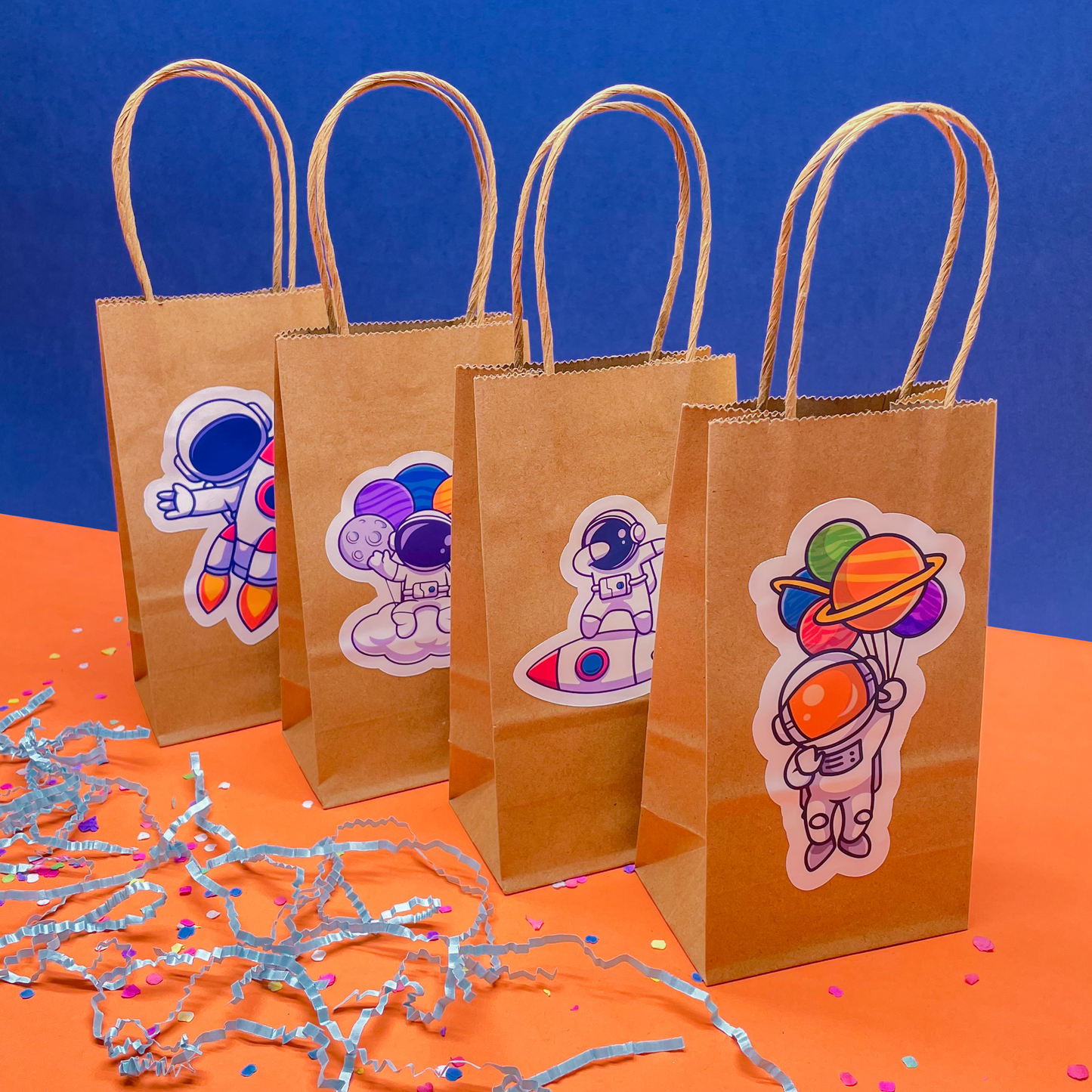 Astronaut Favor Bags (Set of 12)