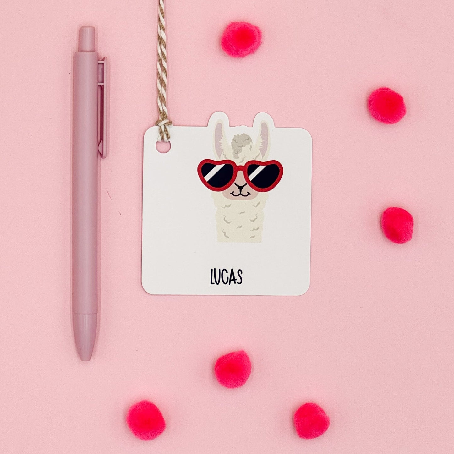 Cool Llama Gift Tags (Set of 12)